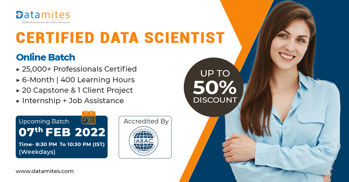 Online Data Science Training Course - February '22, Online Event