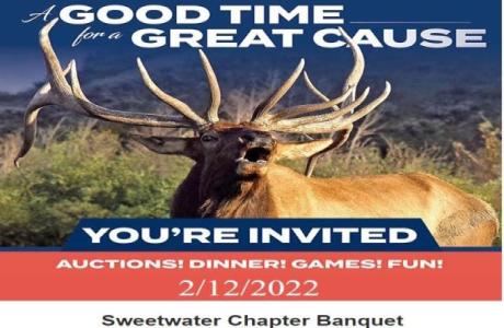 Rocky Mountain Elk Foundation Sweetwater Banquet, Rock Springs, Wyoming, United States