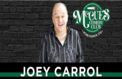 Comedian Joey Carrol in Portsmouth
