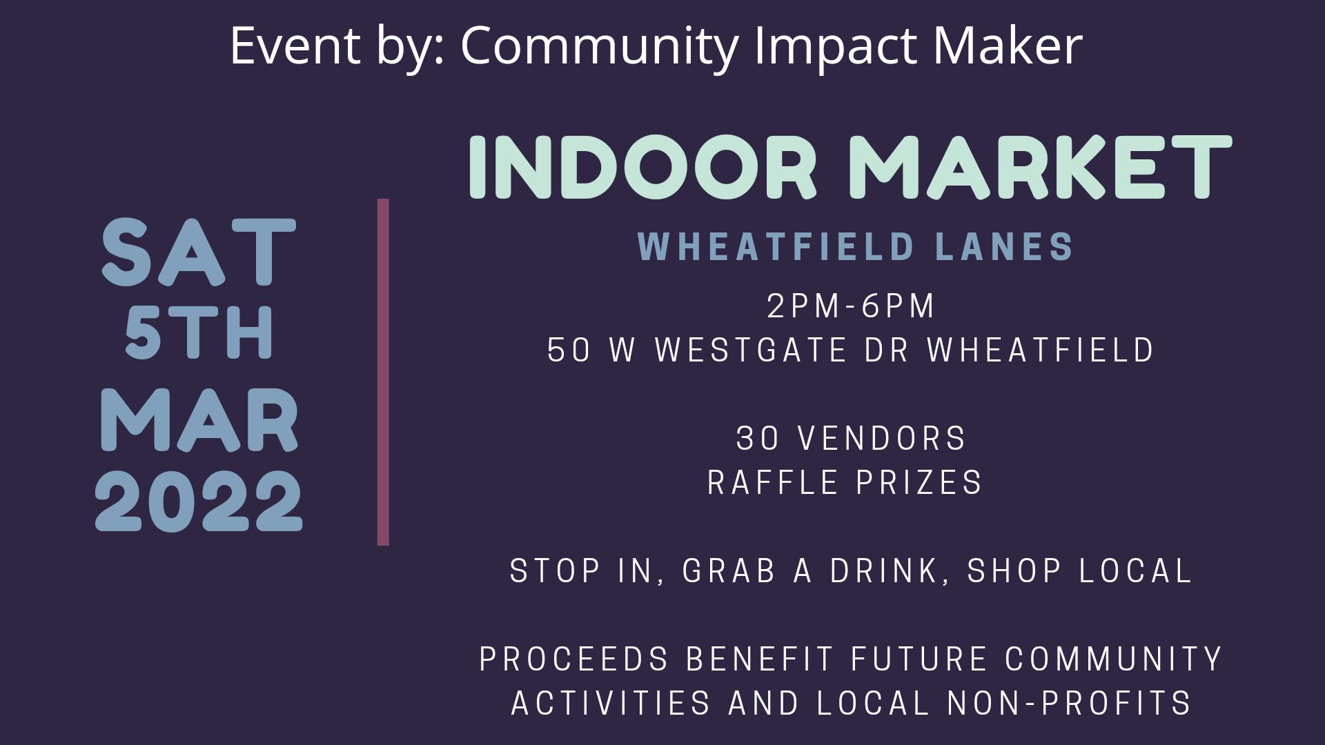 Indoor Market and Craft Fair, Wheatfield, Indiana, United States