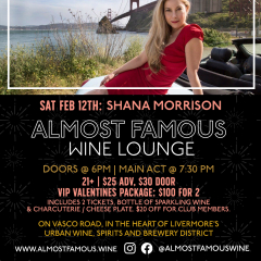 Shana Morrison and Caledonia at Almost Famous Wine Lounge