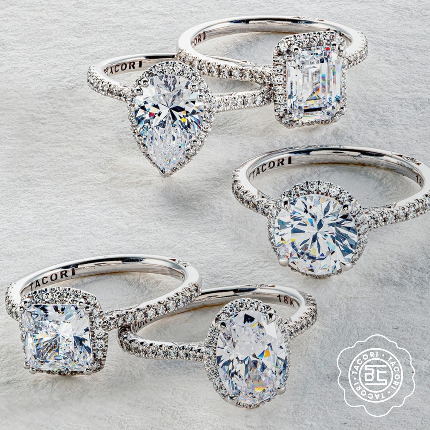 Tacori Ring Clearance Sale at Roman Jewelers, Online Event