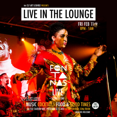 The Fontanas Live In The Lounge and DJ Mista One, Free Entry