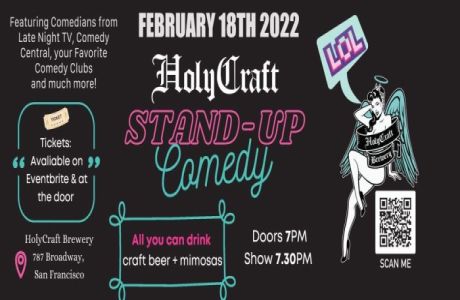 Holy Craft Comedy: Stand-up Comedy and Bottomless Beer and Mimosas, San Francisco, California, United States