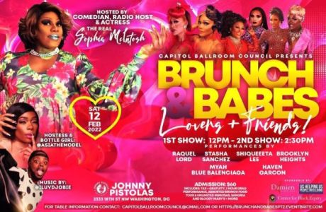 Brunch And Babes Pt. 2: Lovers And Friends! An Iconic Drag Brunch!, Washington,Washington, D.C,United States