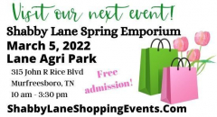 Shabby Lane Spring Emporium Shopping Event