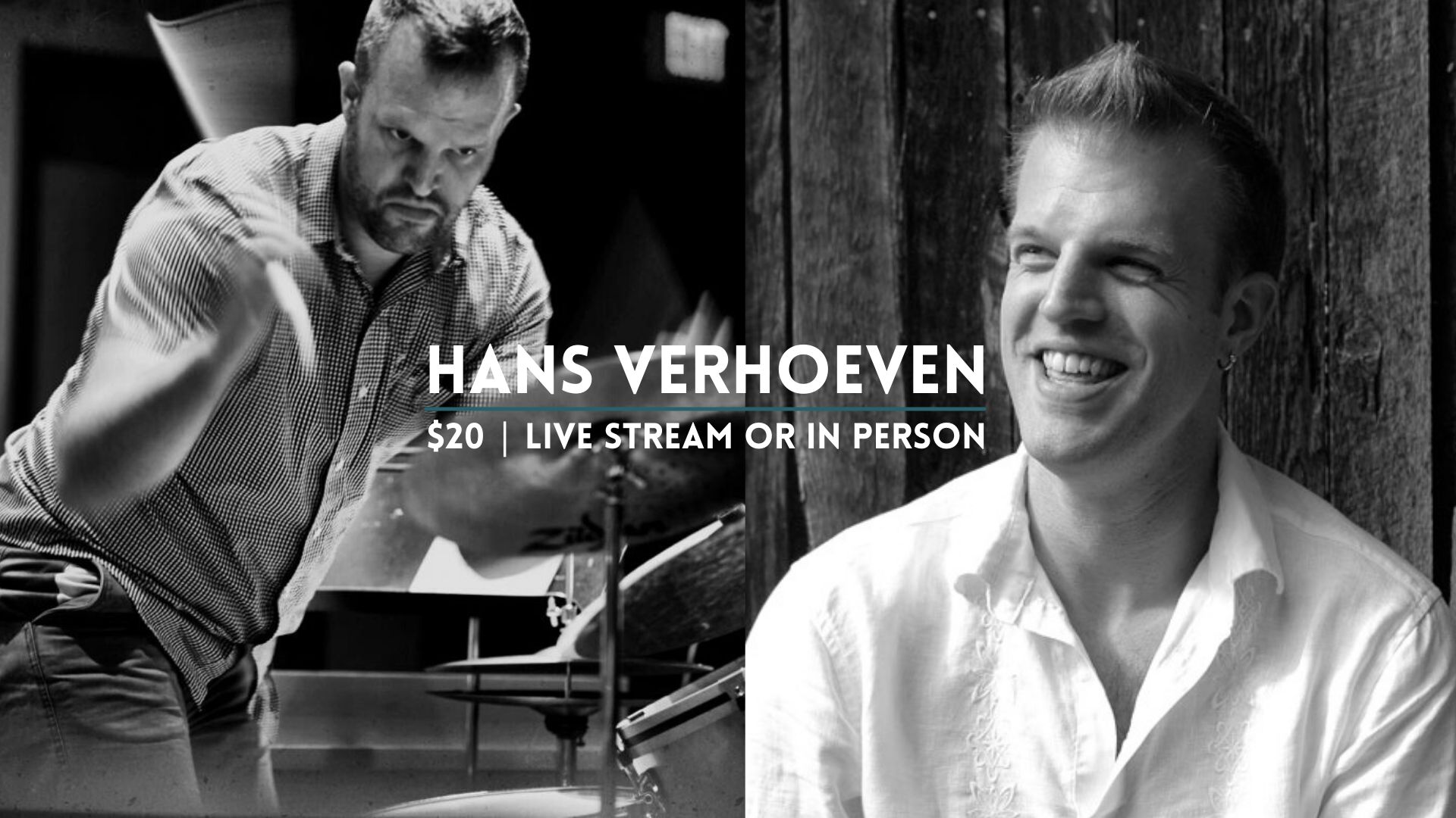 Jazz with Hans Verhoeven: Livestream or In Person, Victoria, British Columbia, Canada