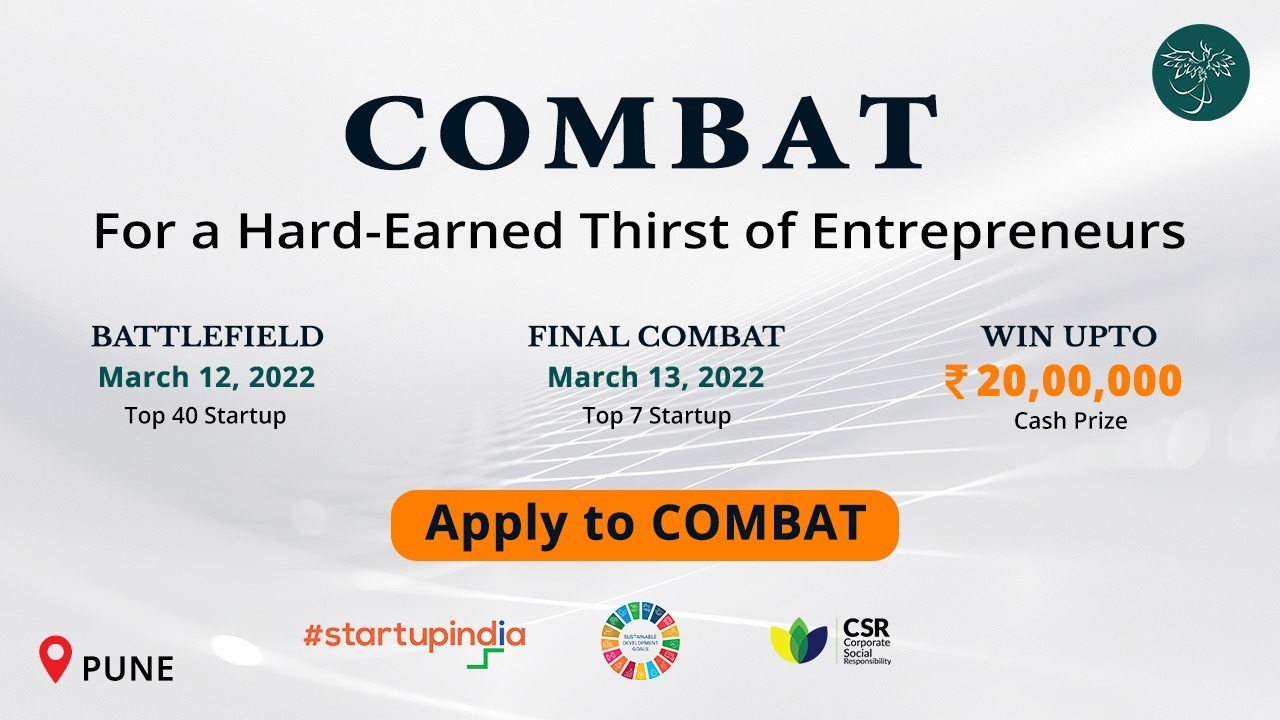 Startups and Innovators Gear-Up for The COMBAT.!, Pune, Maharashtra, India