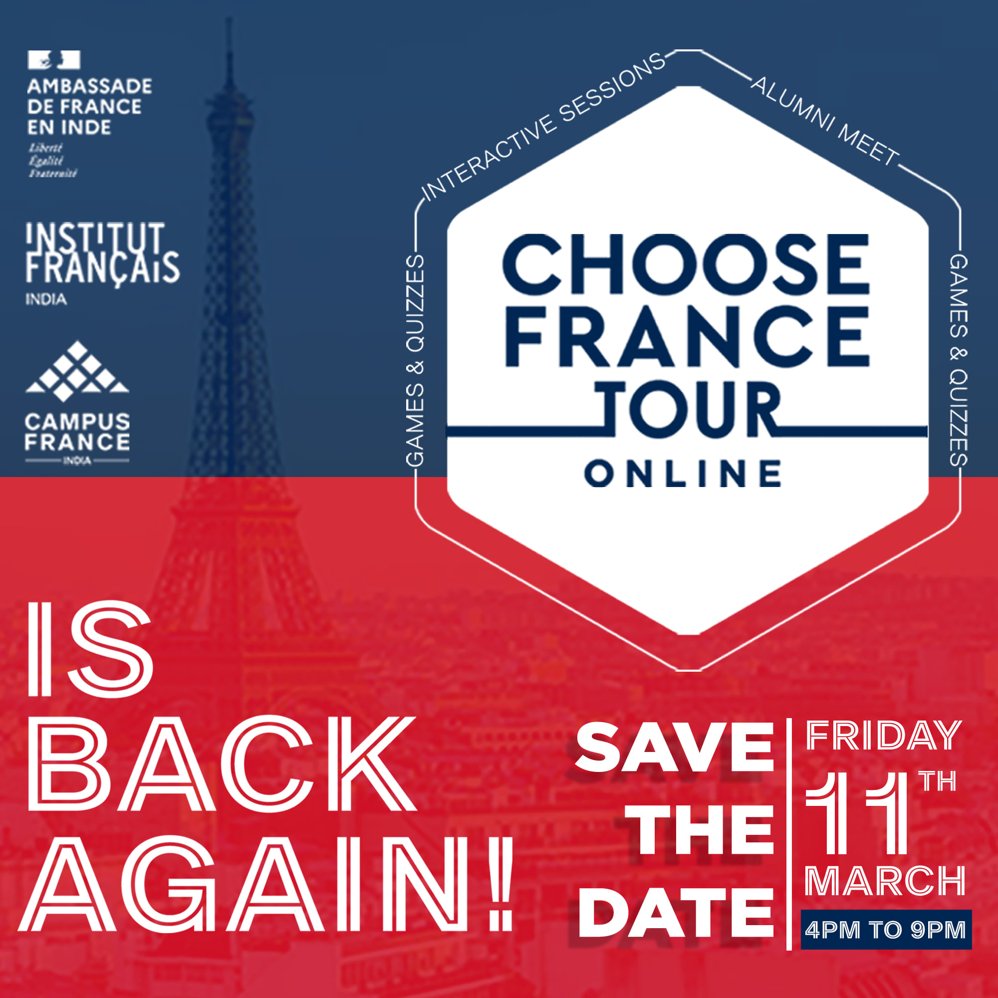 Choose France Tour, Online Event