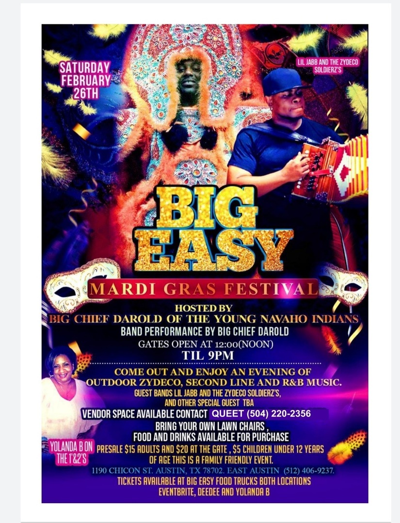Big Easy Mardi Gras Festival, Austin, Texas, United States