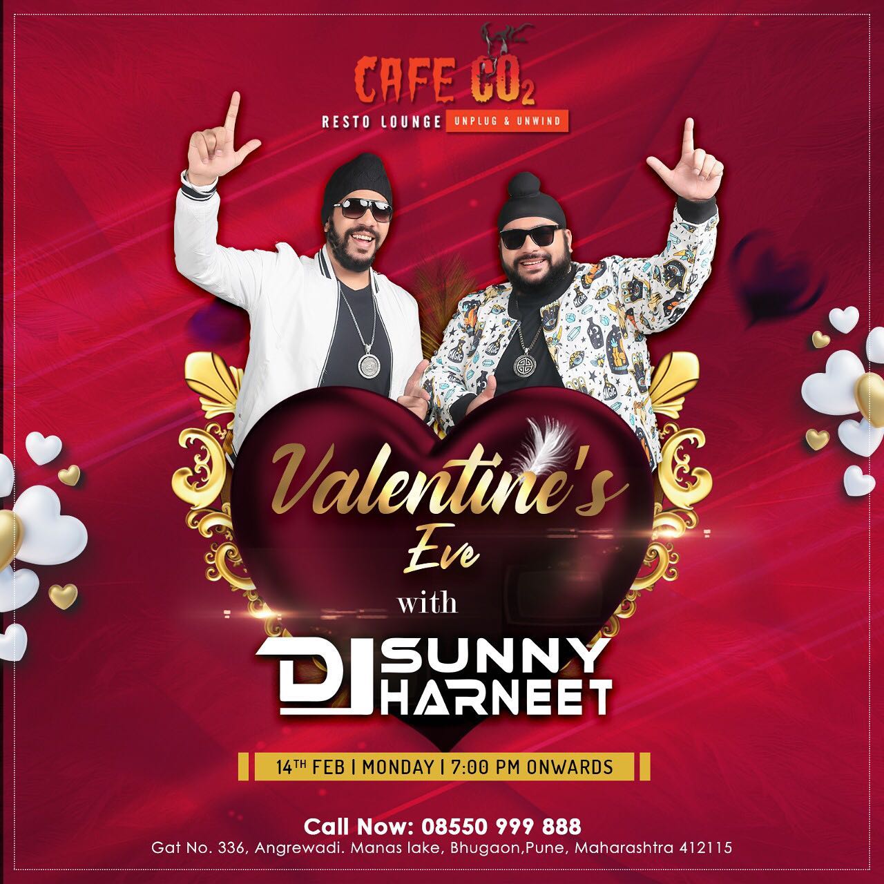 Valentine Eve At Cafe Co2, Pune, Maharashtra, India
