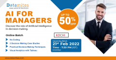 Artificial Intelligence For Managers In Kochi - February'22