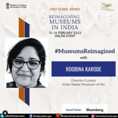 KNMA participates in the two-day Global Summit - ‘Reimagining Museums in India’ organized by the Ministry of Culture, Government of India, in partnership with Bloomberg