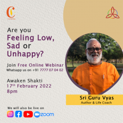 ARE YOU FEELING LOW , SAD AND UNHAPPY ? BY SRI GURU VYAS