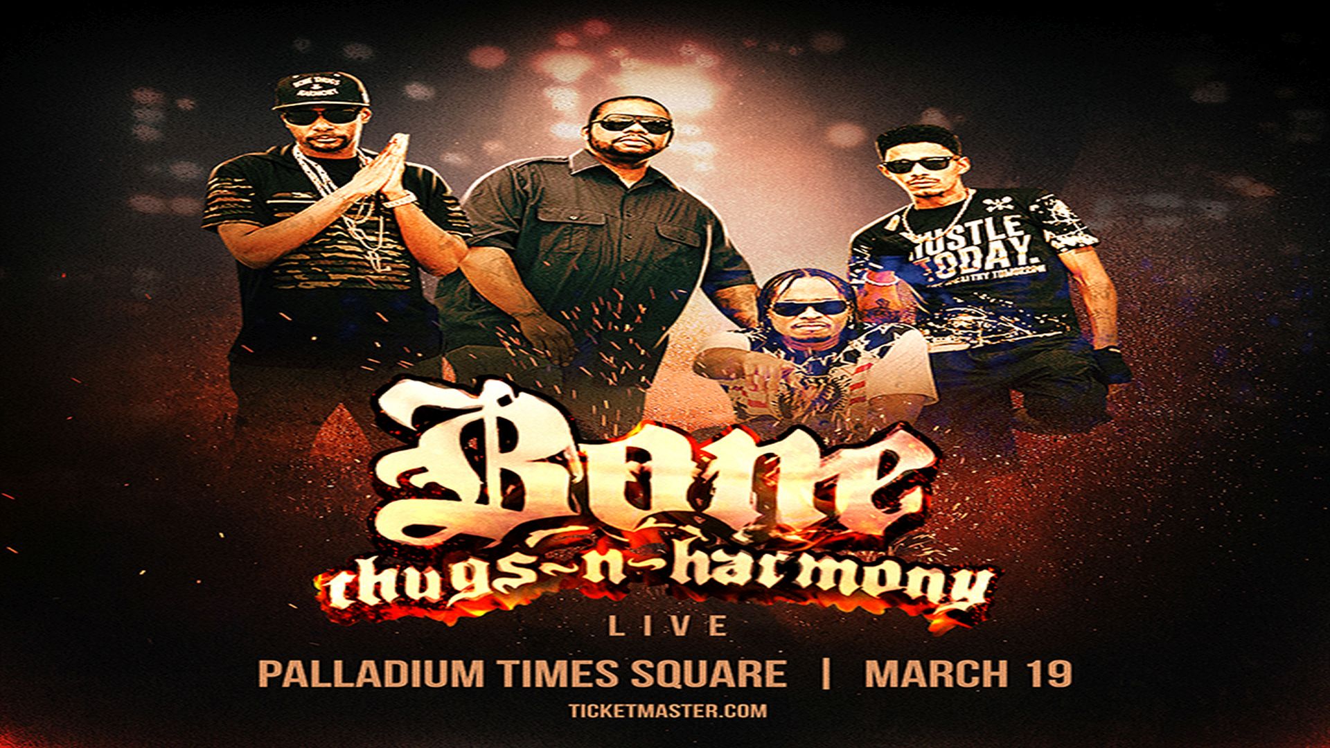 Bone ThugsNHarmony March 19th, 2022 at Palladium Times Square NYC