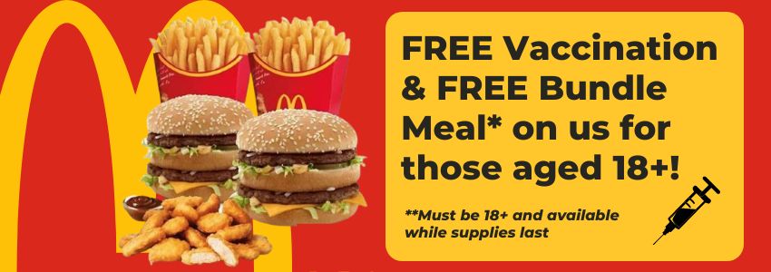 McDonald's Hosts FREE COVID-19 Vaccine Event!, Phoenix, Arizona, United States