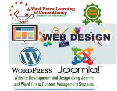 Course in Website Development and Design using Joomla and Word Press Content Management Systems