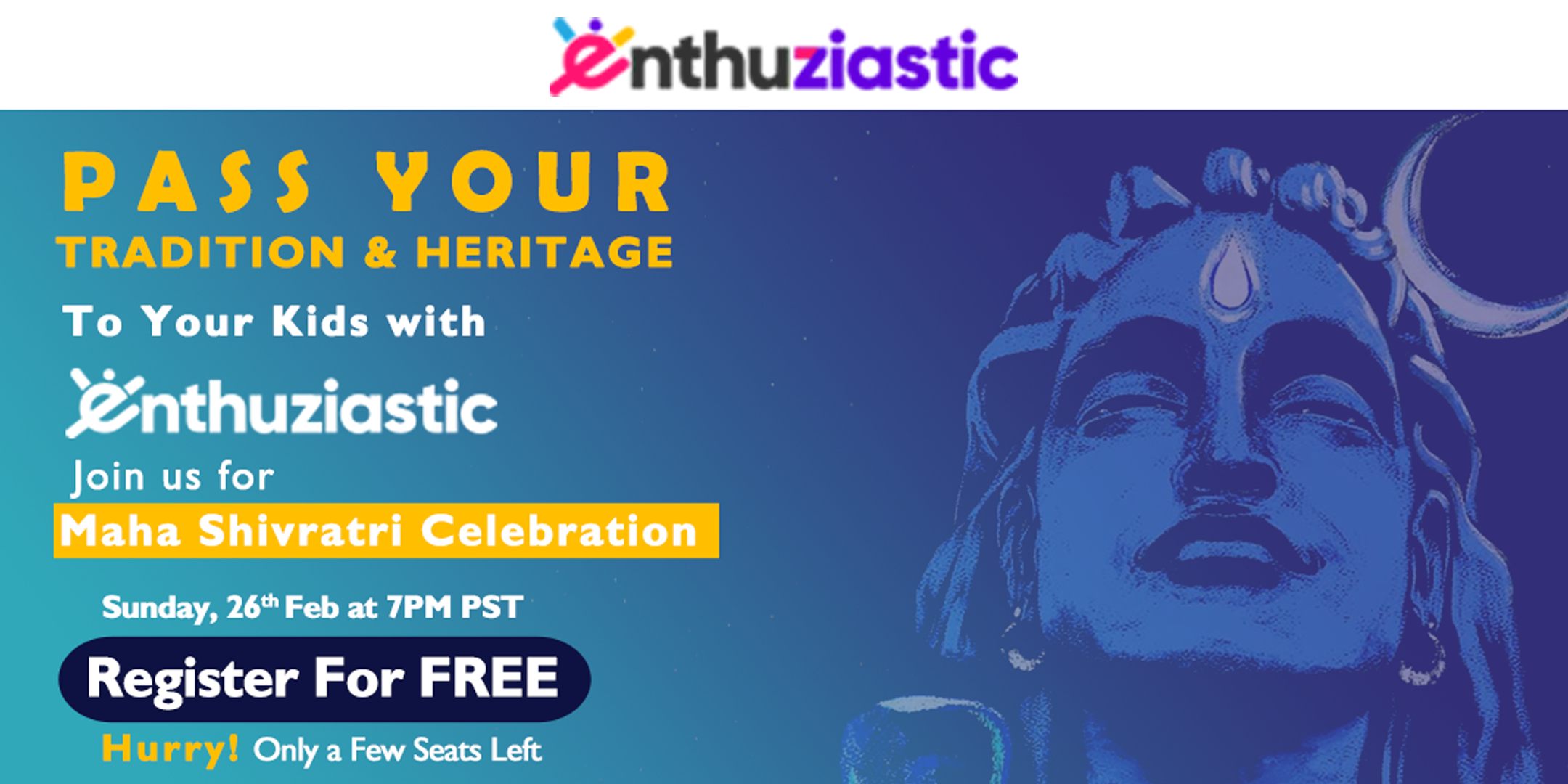 Celebrate Shivaratri With Enthuziastic, Online Event