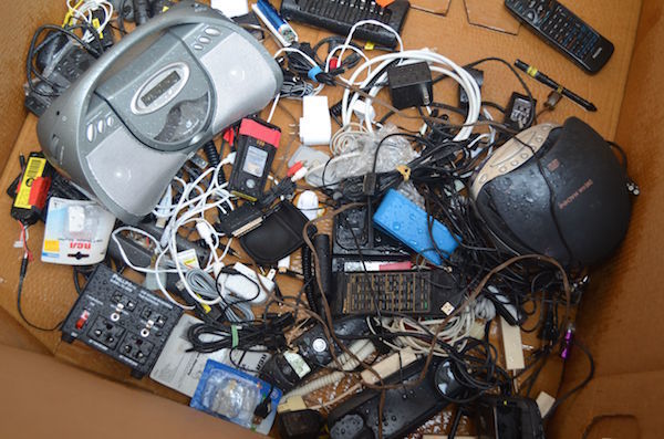 Electronics Recycling Event, Zionsville, Pennsylvania, United States