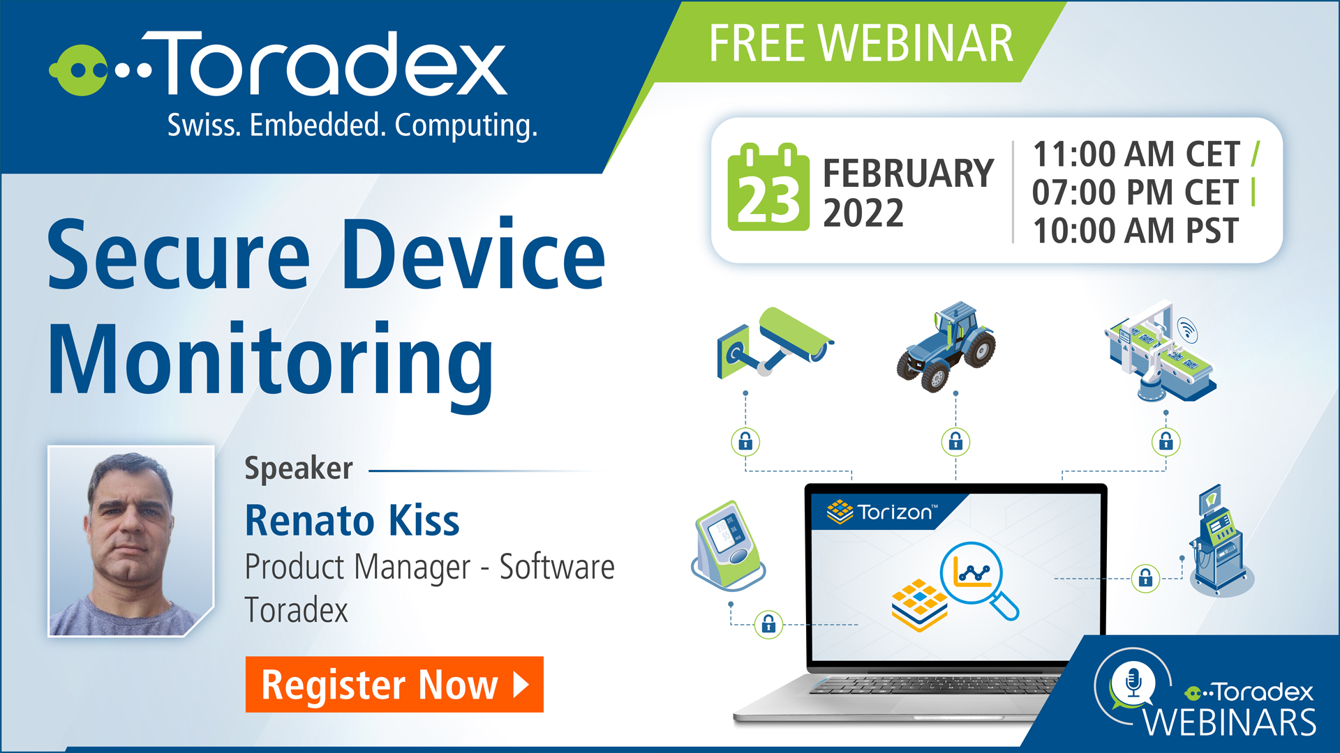 Webinar: Secure Device Monitoring, Online Event