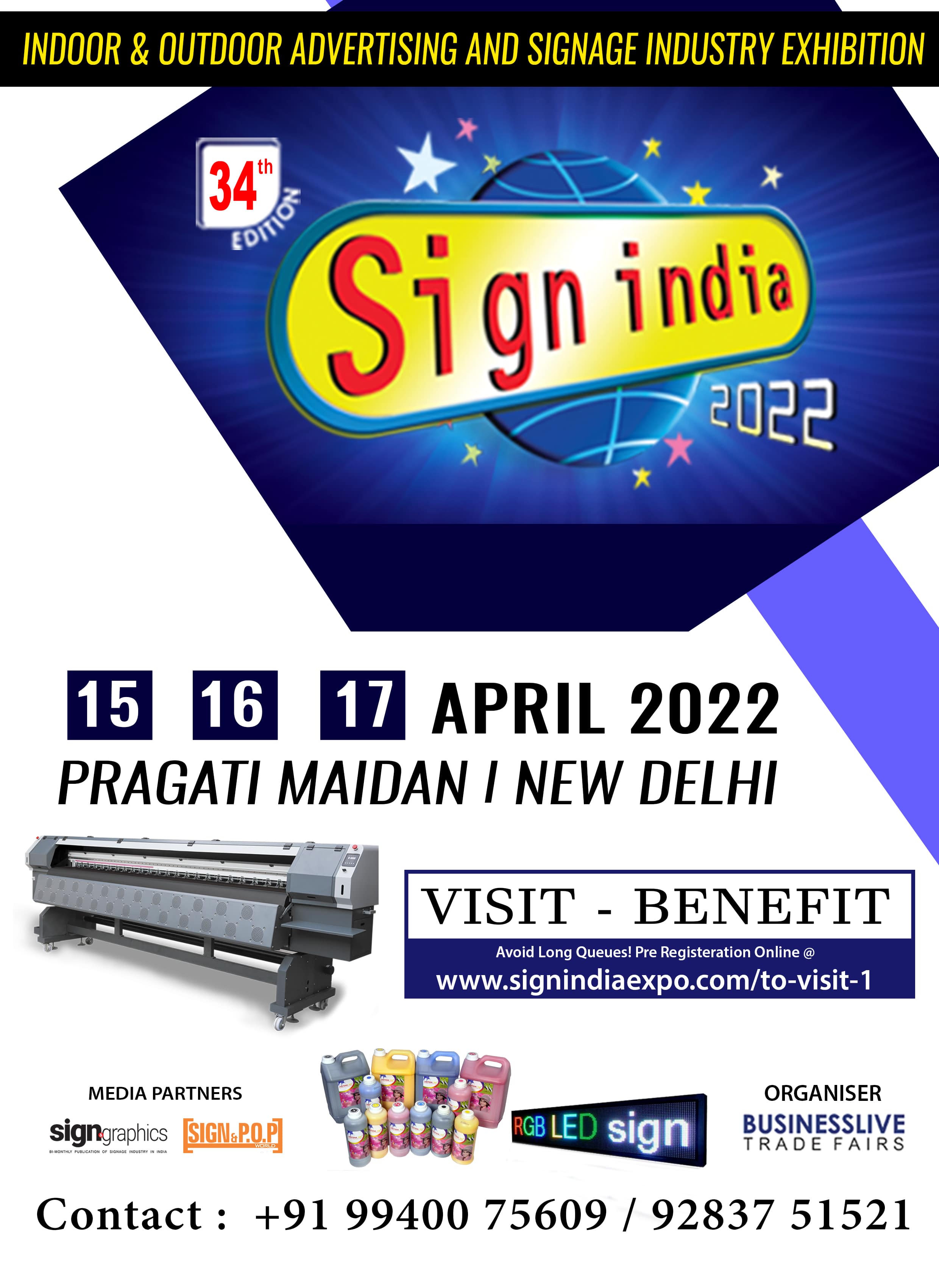 SIGN INDIA 2022 - NEW DELHI, New Delhi, Delhi, India