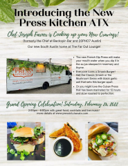 Press Kitchen ATX Grand Opening
