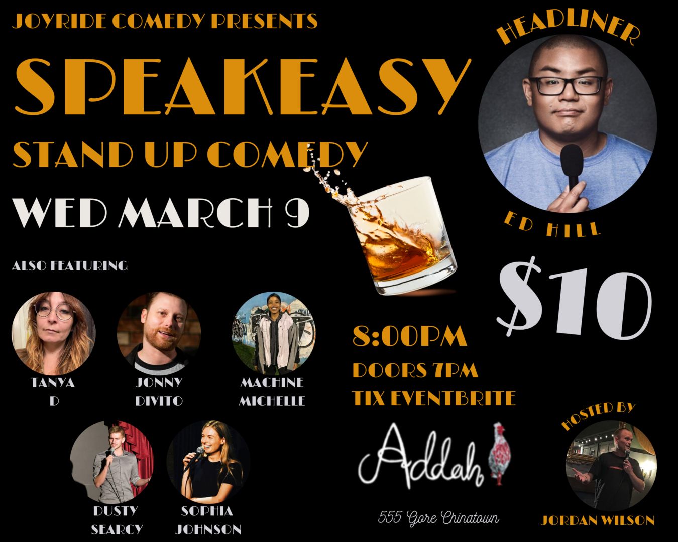 Speakeasy Stand-Up Comedy, Vancouver, British Columbia, Canada