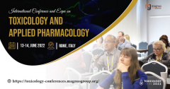 “International Conference and Expo on Toxicology and Applied Pharmacology" (TOXICOLOGY 2022)