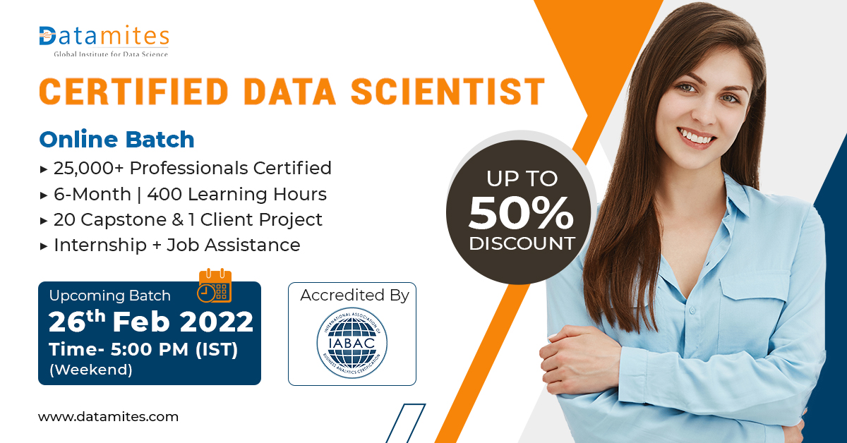 Online Data Science Training Course - February '22, Online Event