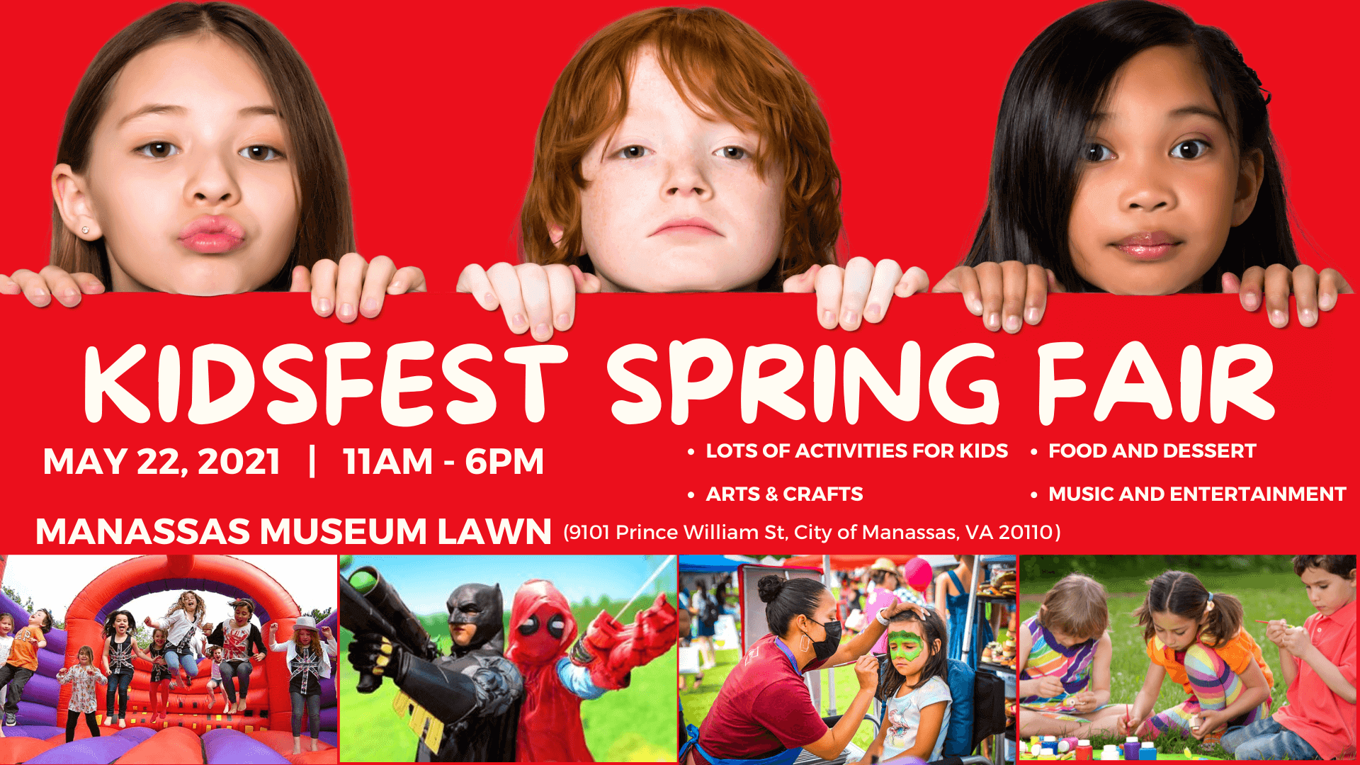 KidsFest Spring Fair, Manassas City, Virginia, United States