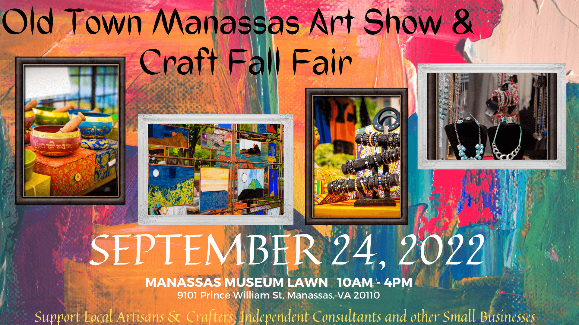 Old Town Manassas Art Show & Craft Fall Fair, Manassas City, Virginia, United States