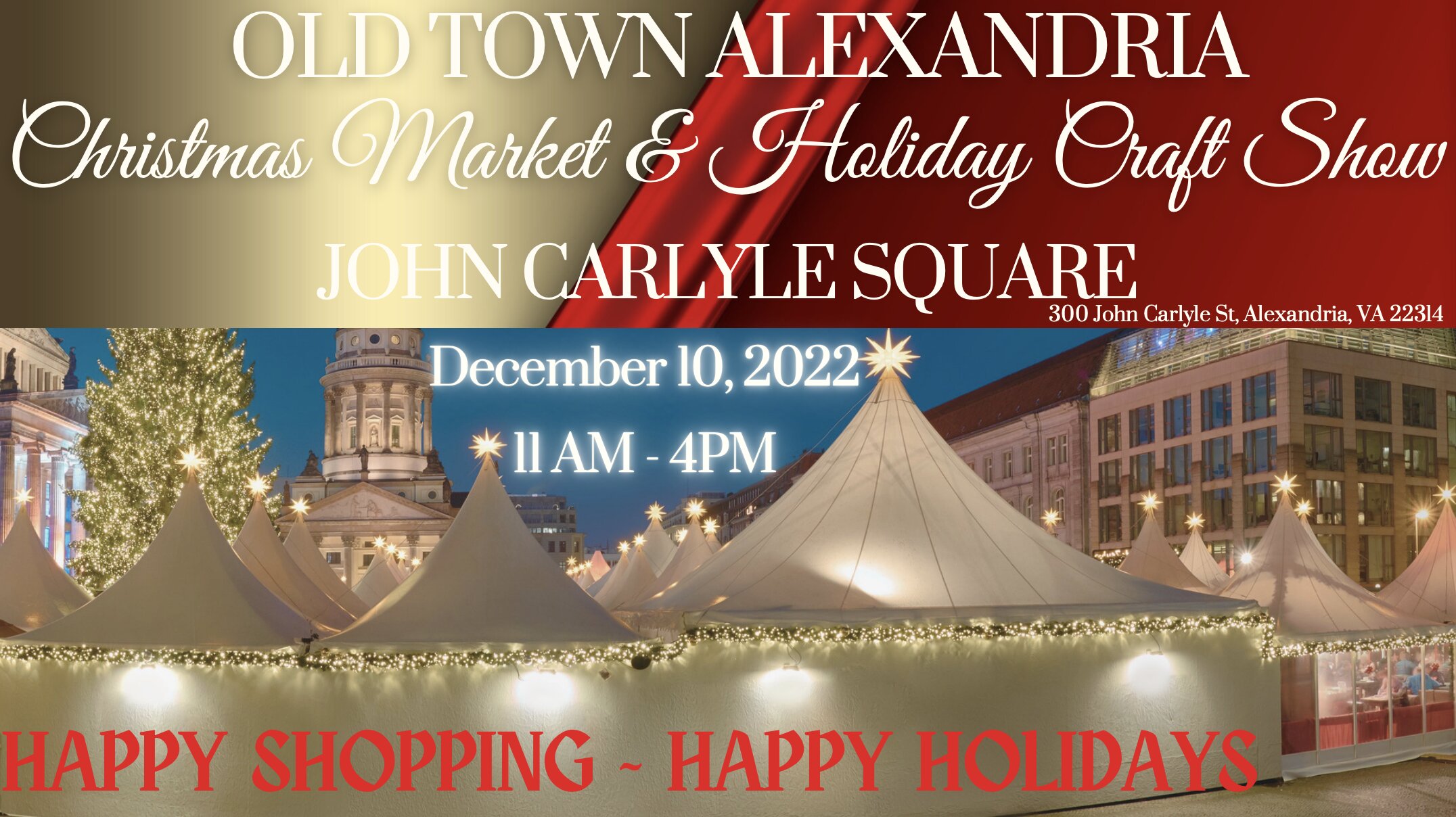 Old Town Alexandria Christmas Fair and Holiday Craft Show, Alexandria City, Virginia, United States