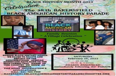 Bakersfield Black American History Parade, Bakersfield, California, United States