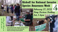Kickoff for National Invasive Species Awareness Week
