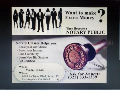 NOTARY PUBLIC CLASSES