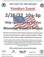 Get Out of the House for Wounded Warriors Vendors Event