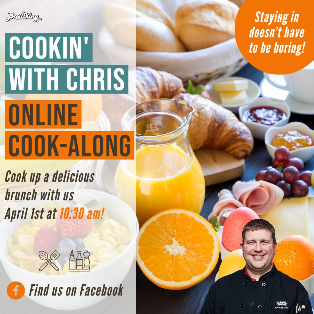 Cookin' with Chris| Online Cook-Along, Online Event