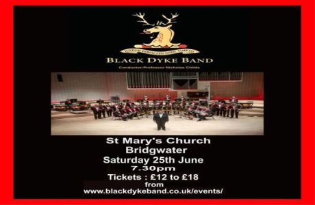 The Black Dyke Band in concert., Bridgwater, Somerset, United Kingdom