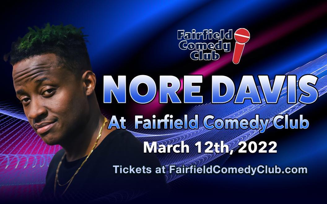 Nore Davis at Fairfield Comedy club, Fairfield, Connecticut, United States