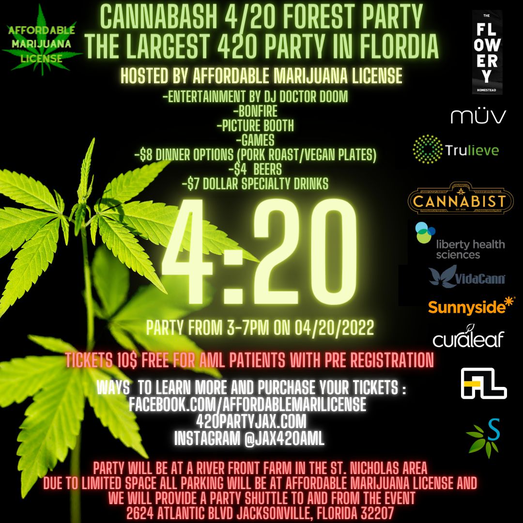 Canabash 420 Forest Party, Jacksonville, Florida, United States