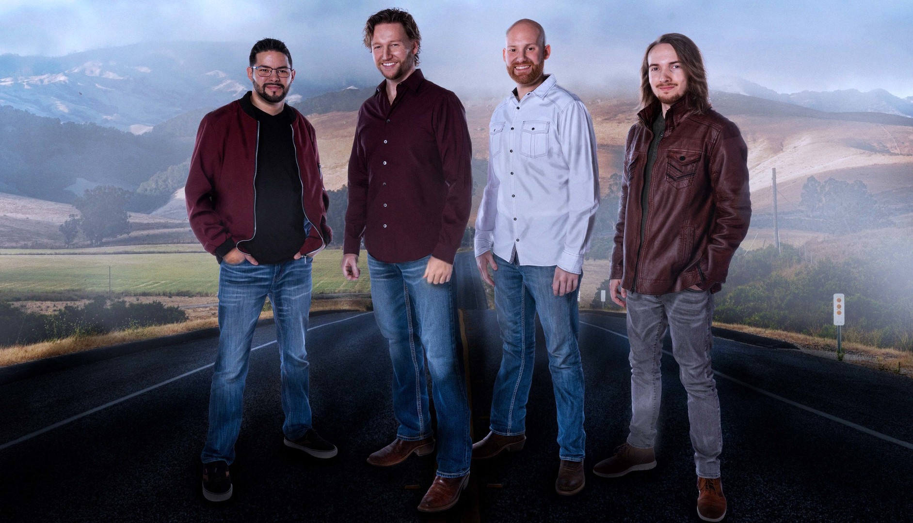 Popular Nashville based Men's Vocal Group, New Legacy Project, in Live Concert in Stonyford, Stonyford, California, United States