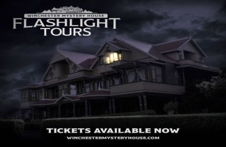 Winchester Mystery House Flashlight Tours, San Jose, California, United States