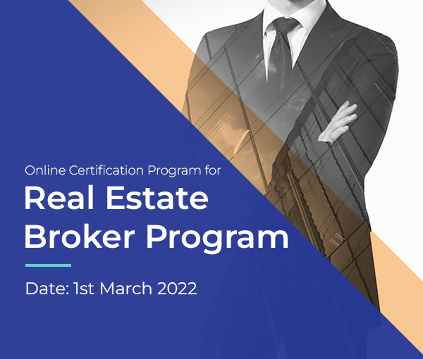 Online Real Estate Broker Certification Courses | REMI, Online Event