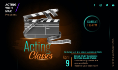 Weekly Scene Study Class by Max Hambleton at Towson Dance Studio, MD