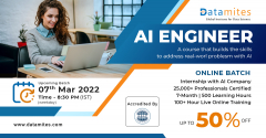Artificial Intelligence Engineer in India - March-2022
