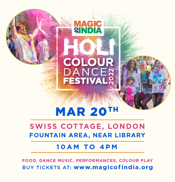 Holi Colour Dance Party (lunch included), Greater London, England, United Kingdom