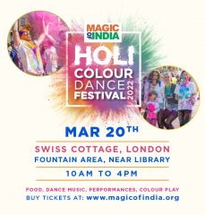 Holi Colour Dance Party (lunch included)