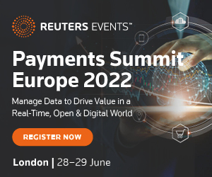 Reuters Events: Payments Summit Europe 2022, Greater London, England, United Kingdom