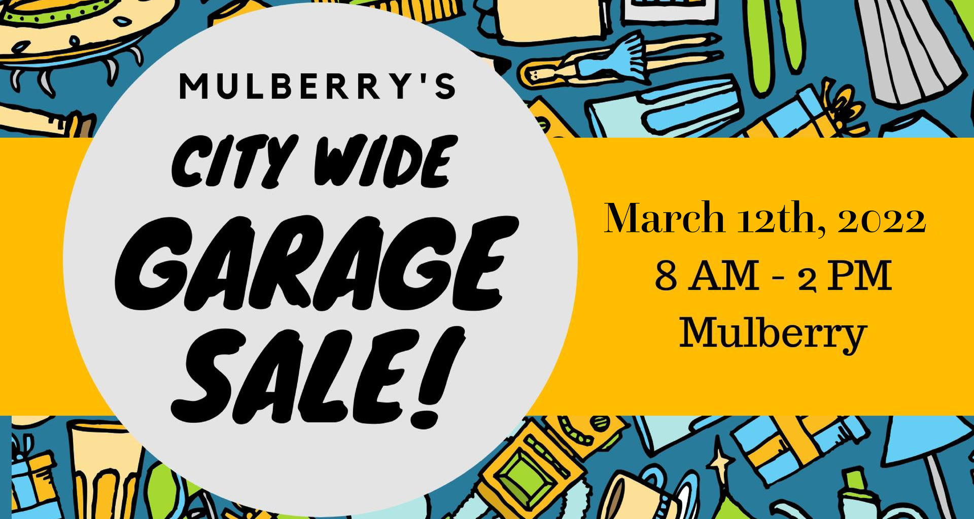 Mulberry's City Wide Garage Sale, Online Event