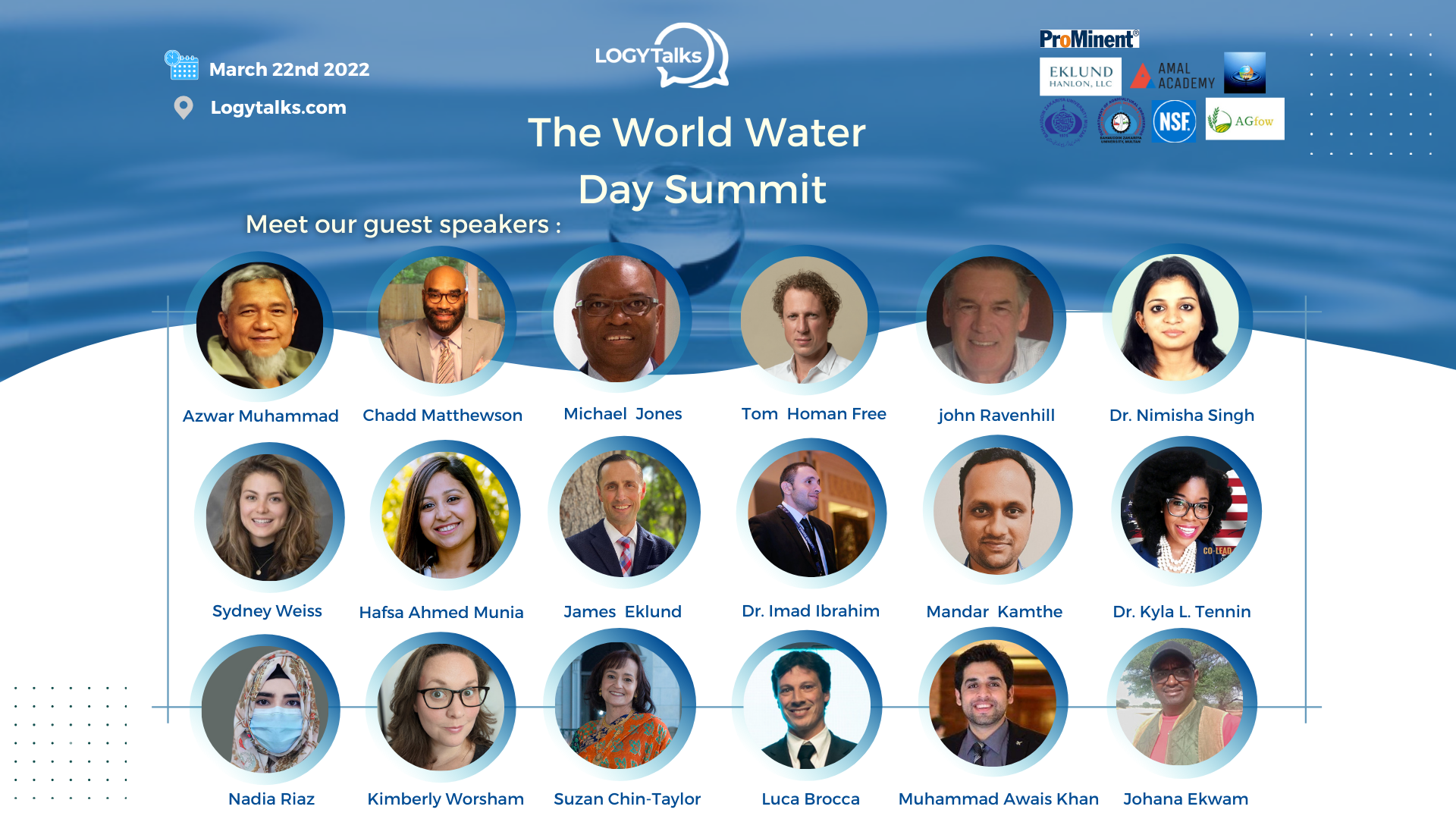 World Water Day Summit, Online Event